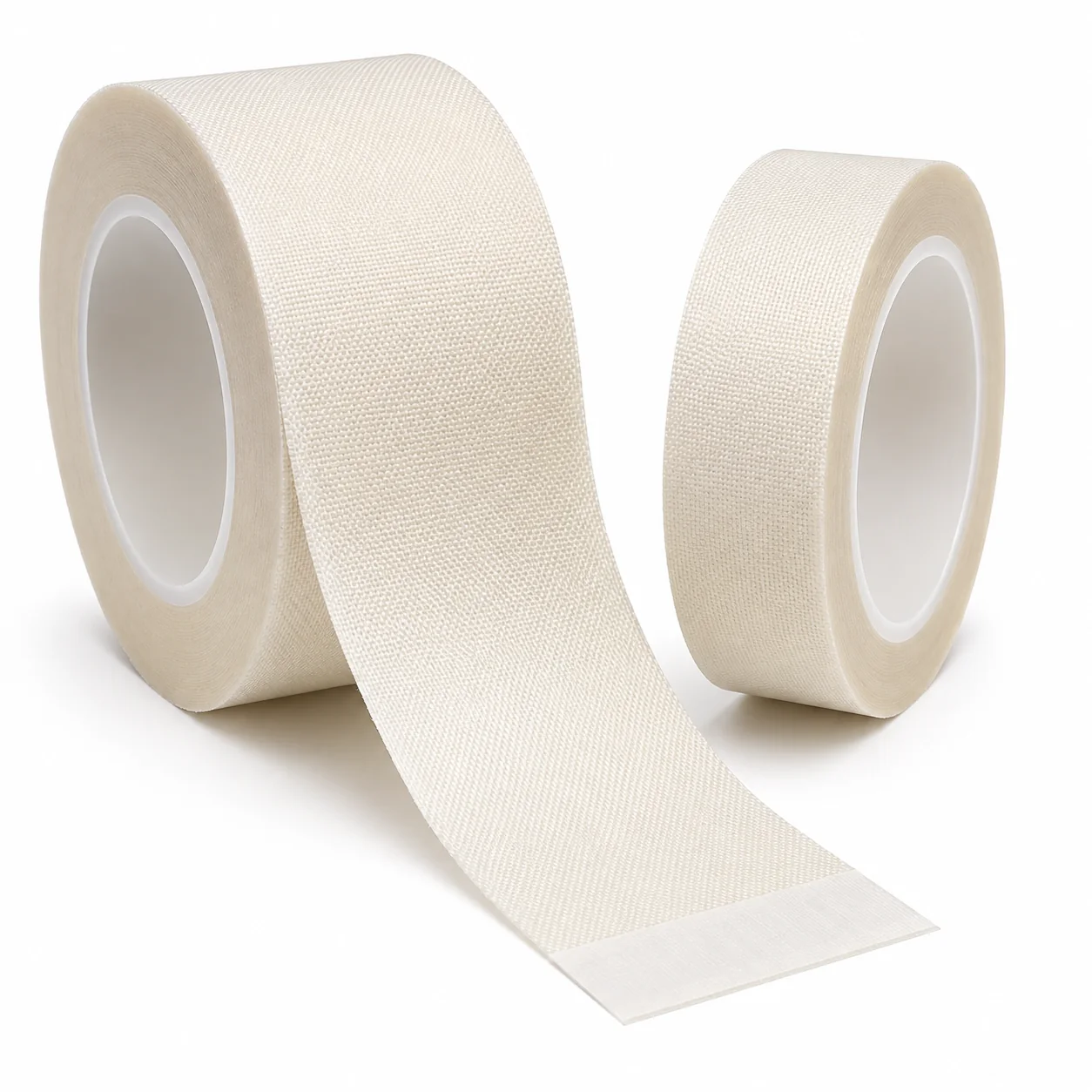 Glass cloth tape texture close-up
