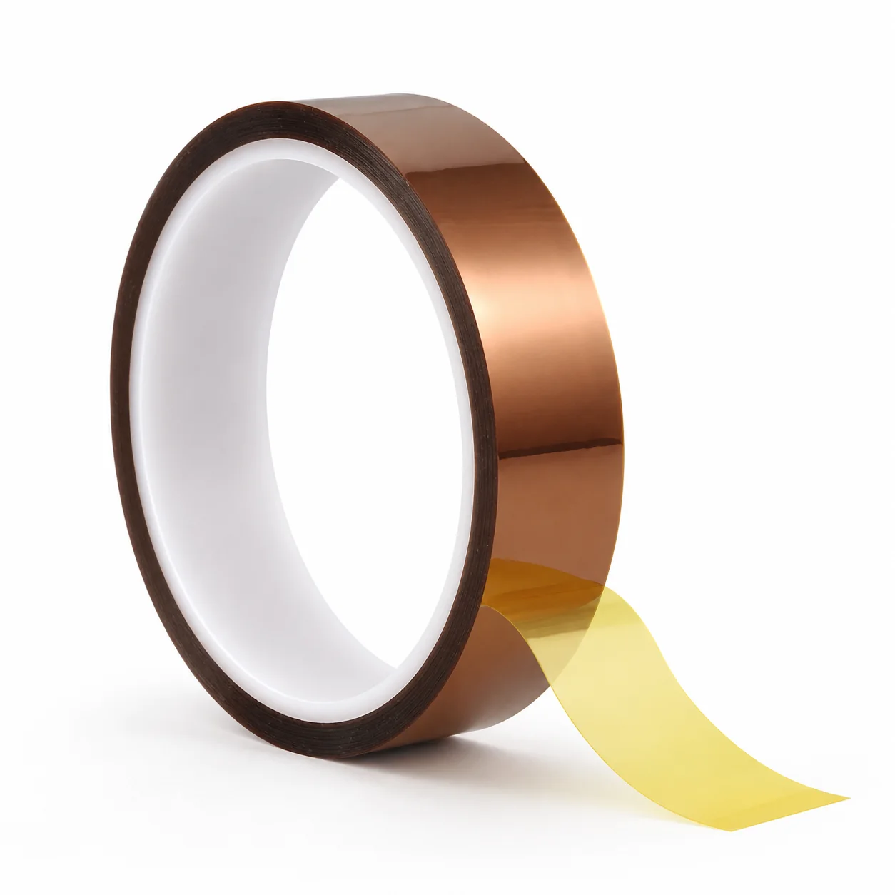 Single polyimide tape roll